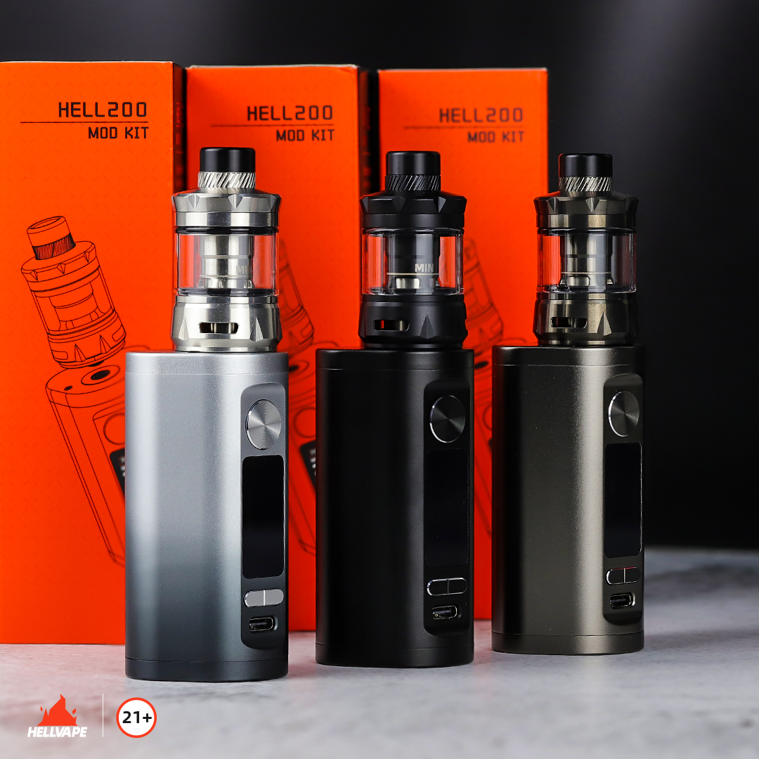 Hell200 Mod Kit – Ultralight and powerful mod kit by hellvape